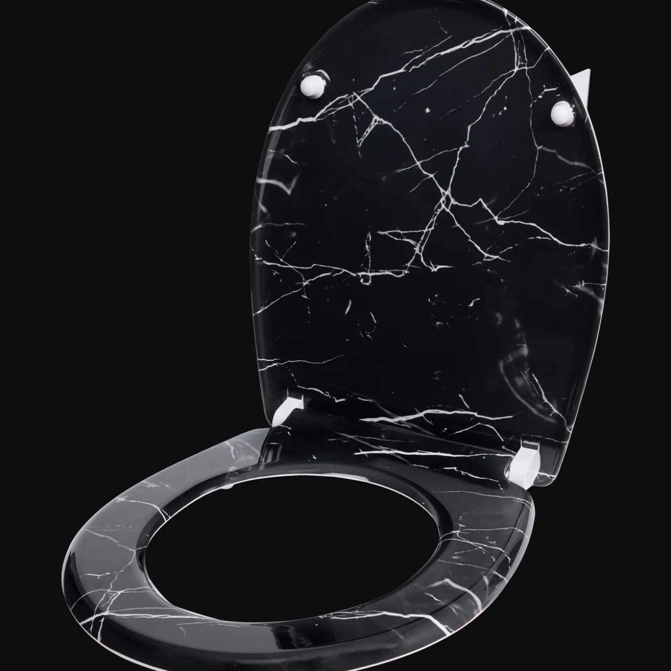 Accessoires Pour Salle De Bains Et Toilettes*Action Abattant WC avec frein de chute