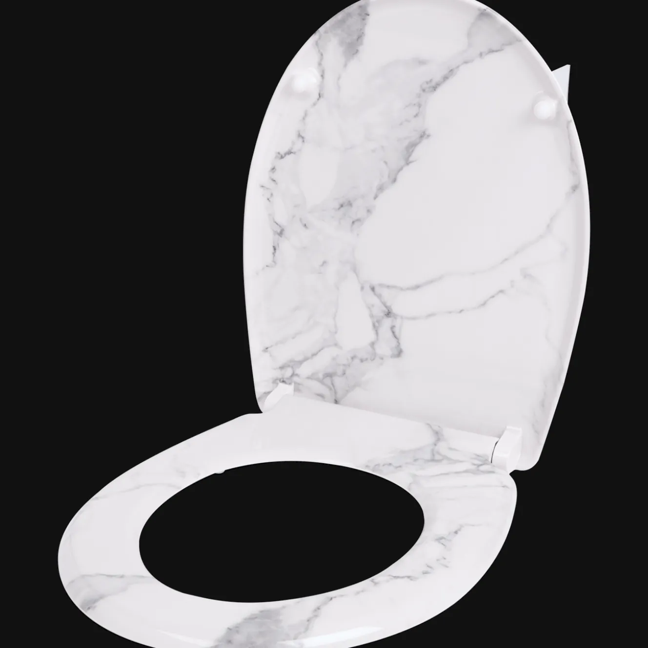 Accessoires Pour Salle De Bains Et Toilettes*Action Abattant WC avec frein de chute