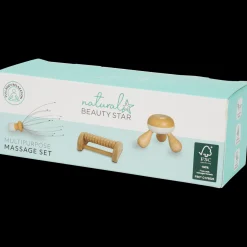 Soins Corporels*Action Accessoires de massage en bois Beauty Star