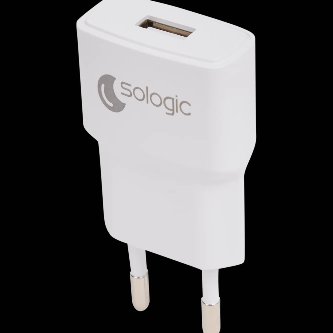 Rallonges*Action Adaptateur secteur USB-A Sologic