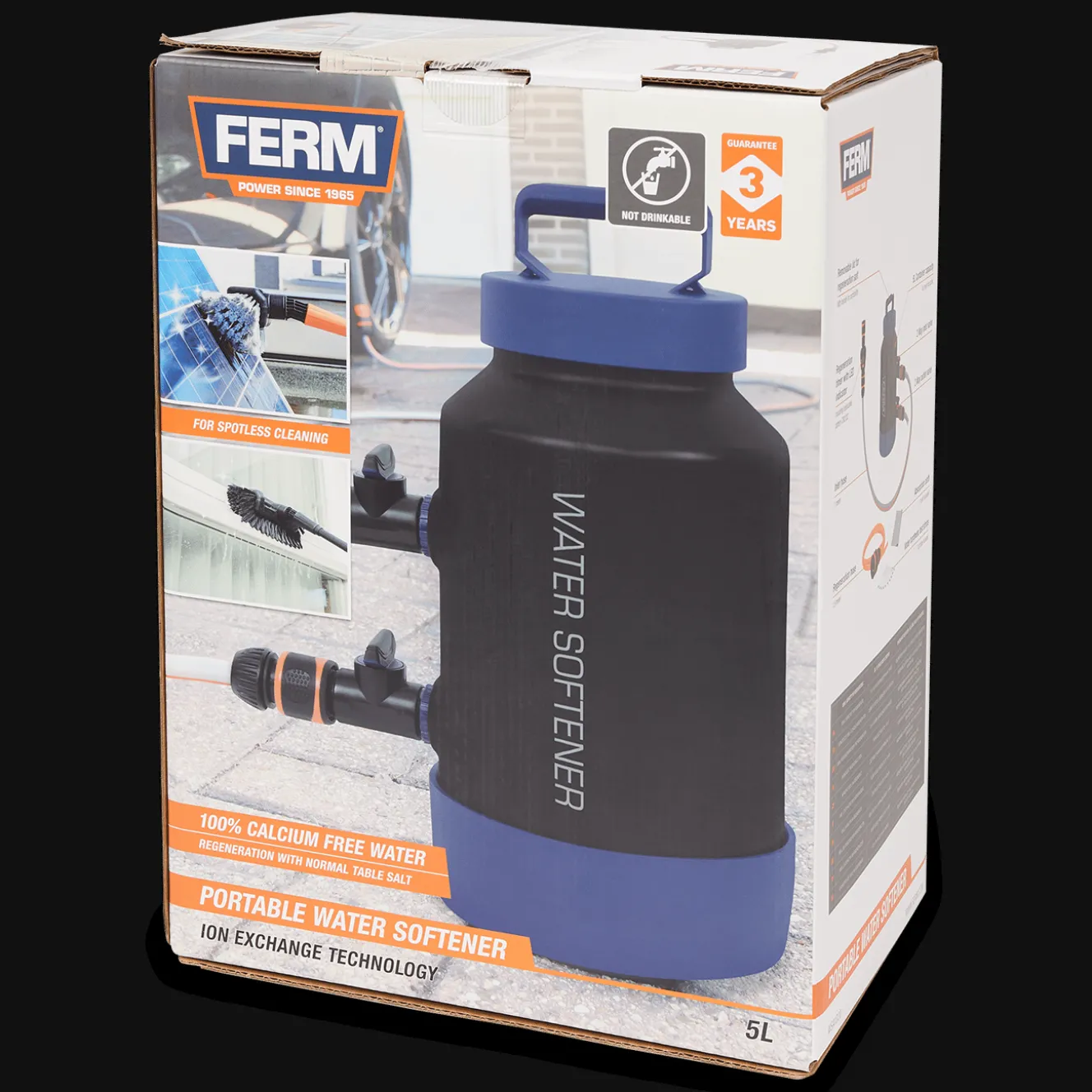 Articles De Nettoyage*FERM Adoucisseur d'eau portatif