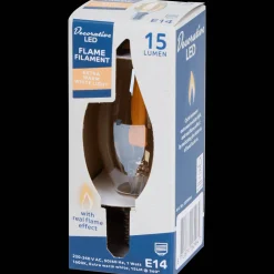Éclairage*Action Ampoule à filament Eurodomest Bougie