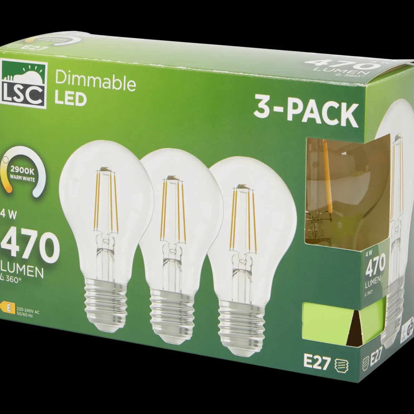 Éclairage*LSC Ampoules LED à filament