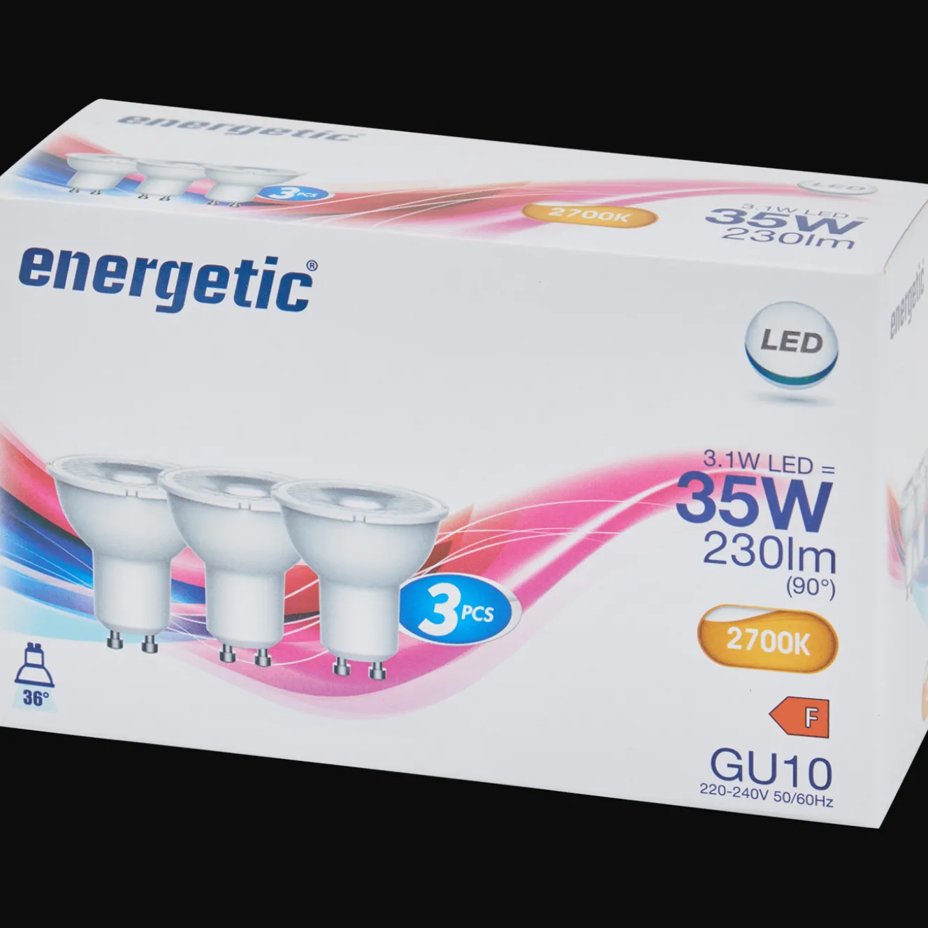 Éclairage*Energetic Ampoules LED GU10