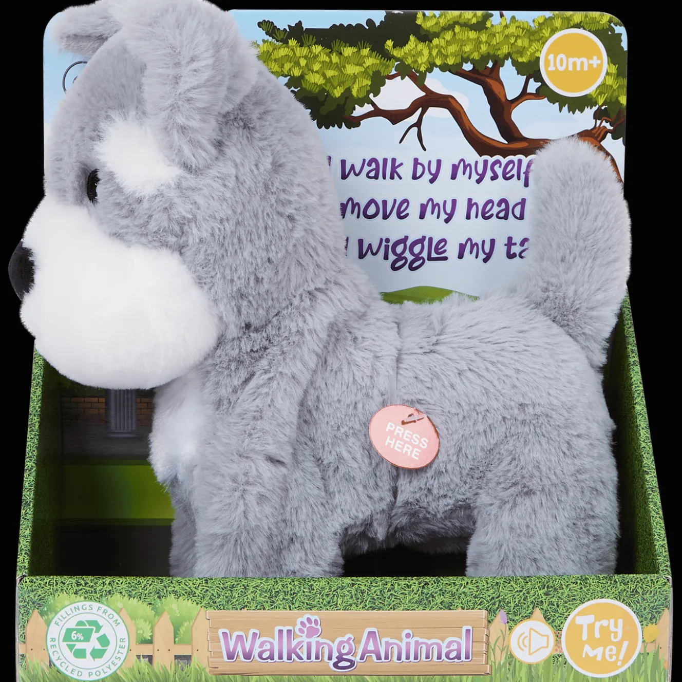 Peluches Et Poupées*Action Animal en peluche qui marche