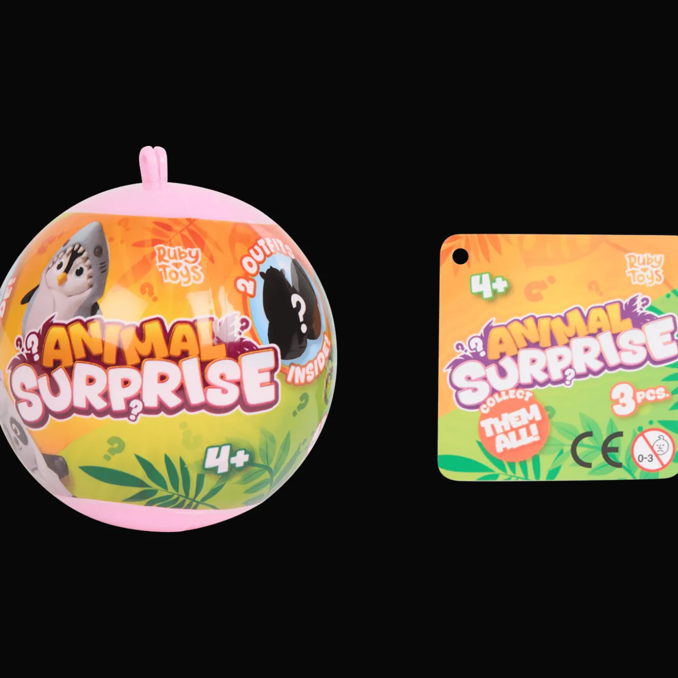 Jeux*Action Animaux à malaxer dans balle surprise