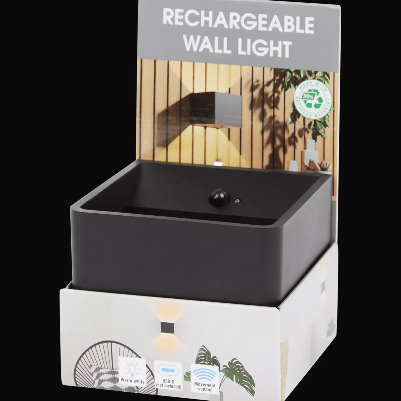 Lampes*Action Applique murale rechargeable