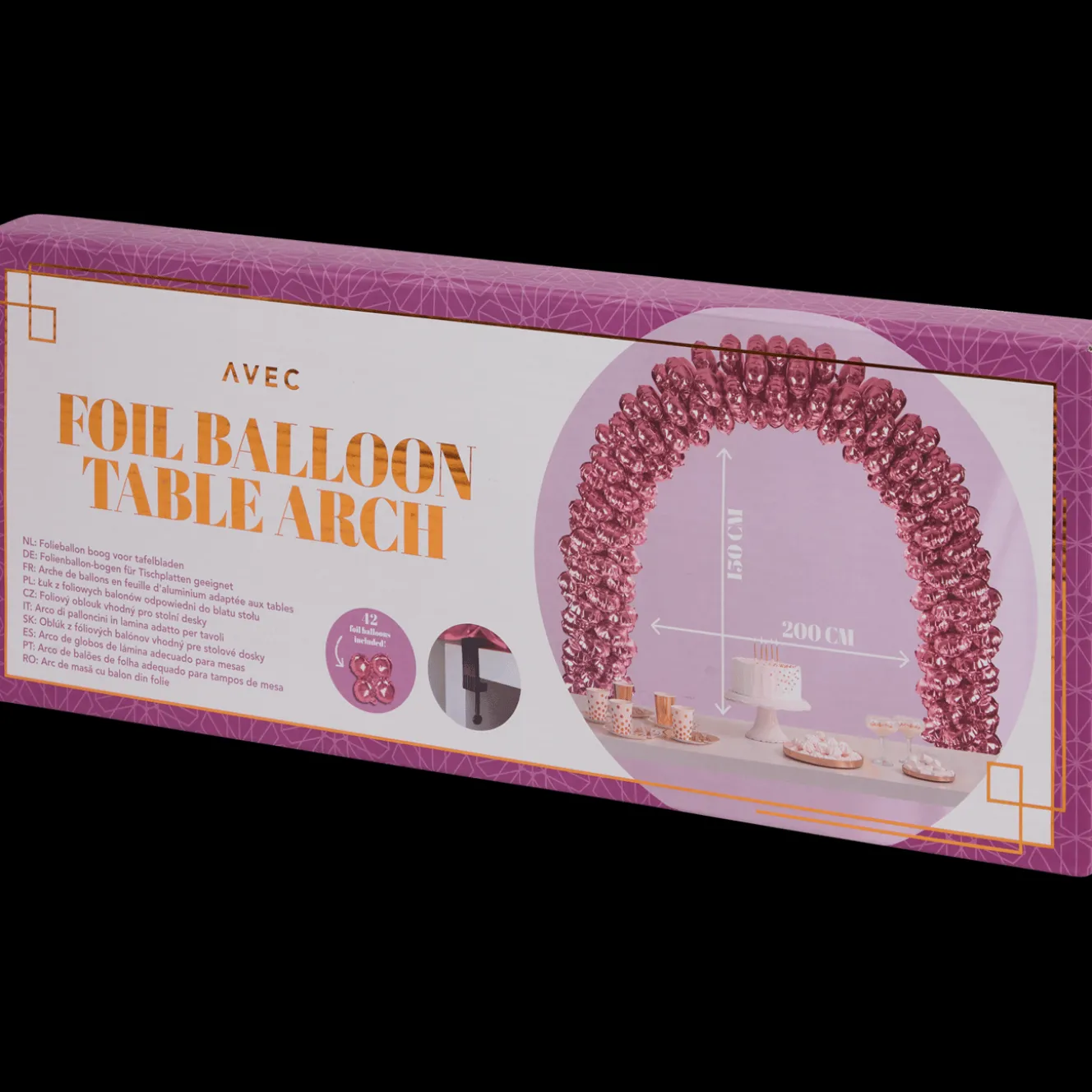 Articles De Fête*Action Arche de ballons en aluminium Avec