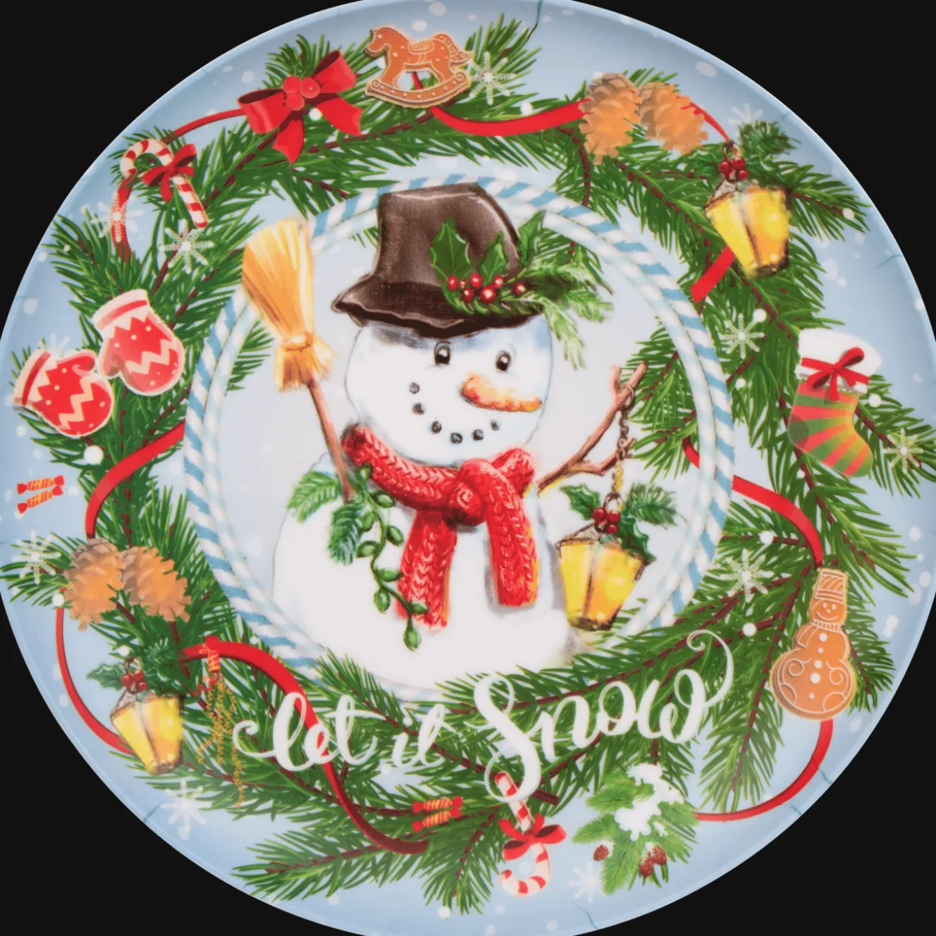 Services*Action Assiette de Noël
