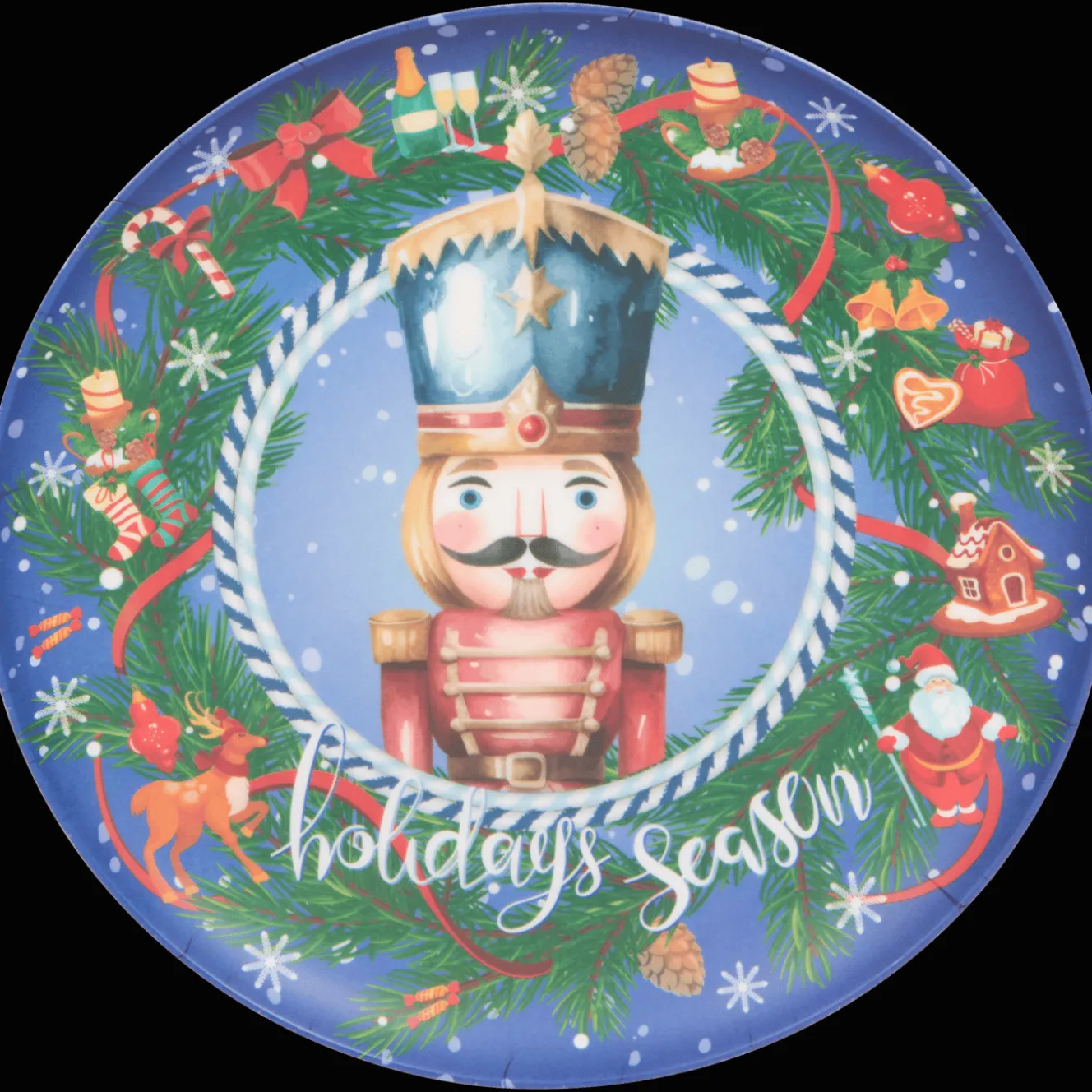 Services*Action Assiette de Noël