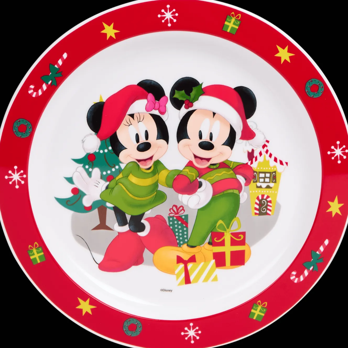 Services*Action Assiette de noël Disney