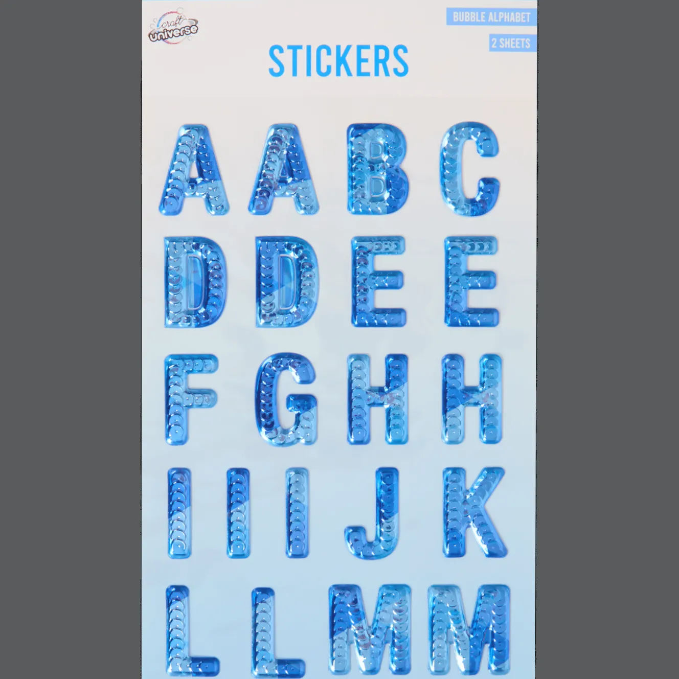 Bricolage*Action Autocollants alphabet Craft Universe