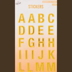 Bricolage*Action Autocollants alphabet Craft Universe