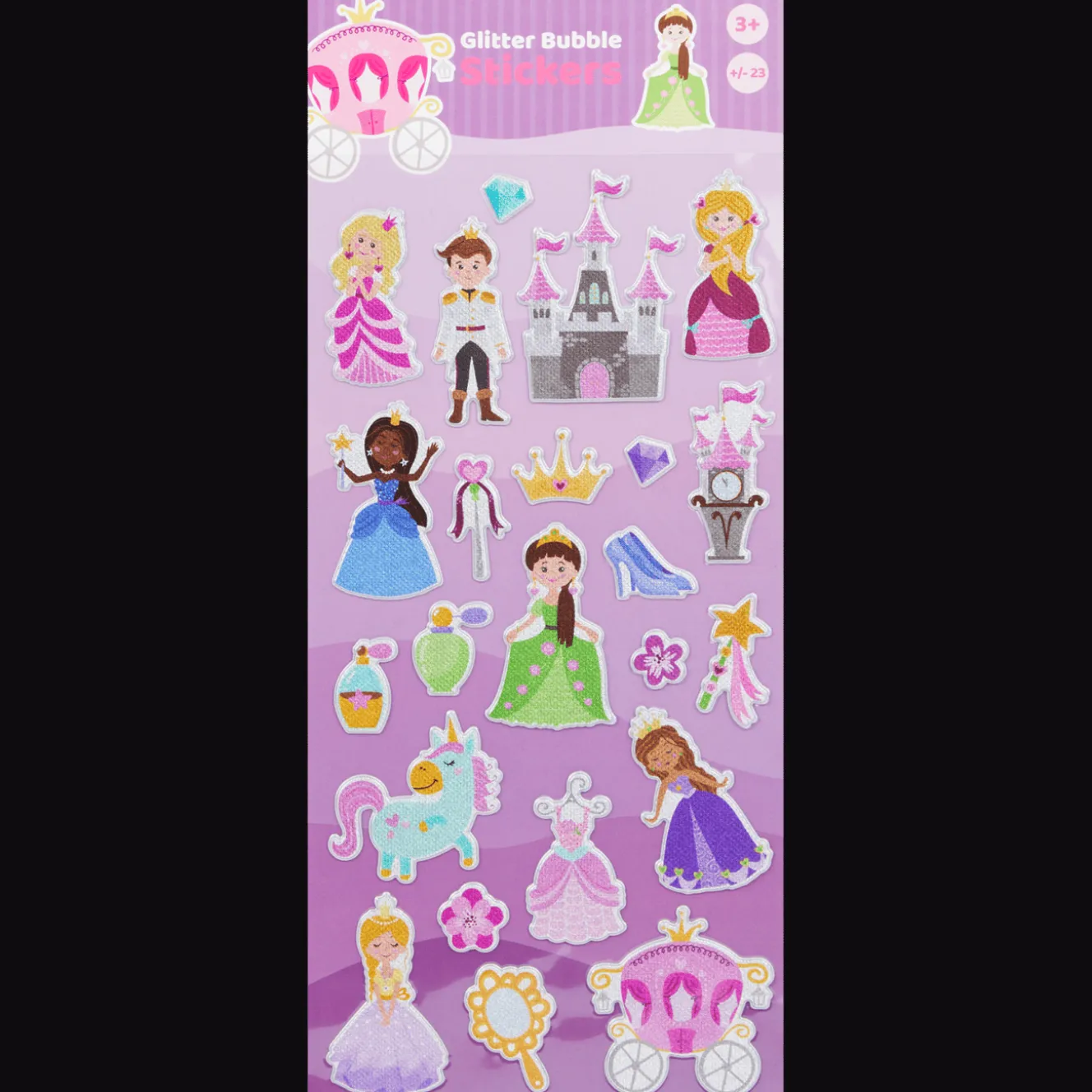 Bricolage*Action Autocollants Craft Universe Glitter Bubble