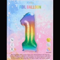 Ballons Et Guirlandes*Action Ballon d'aluminium chiffre