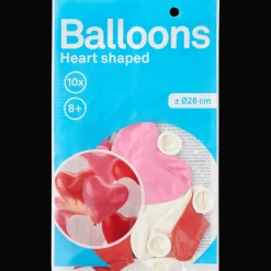 Ballons Et Guirlandes*Action Ballons en forme de cœurs