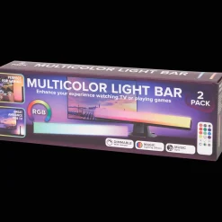 Lampes*Action Barres lumineuses multicolores Eurodomest