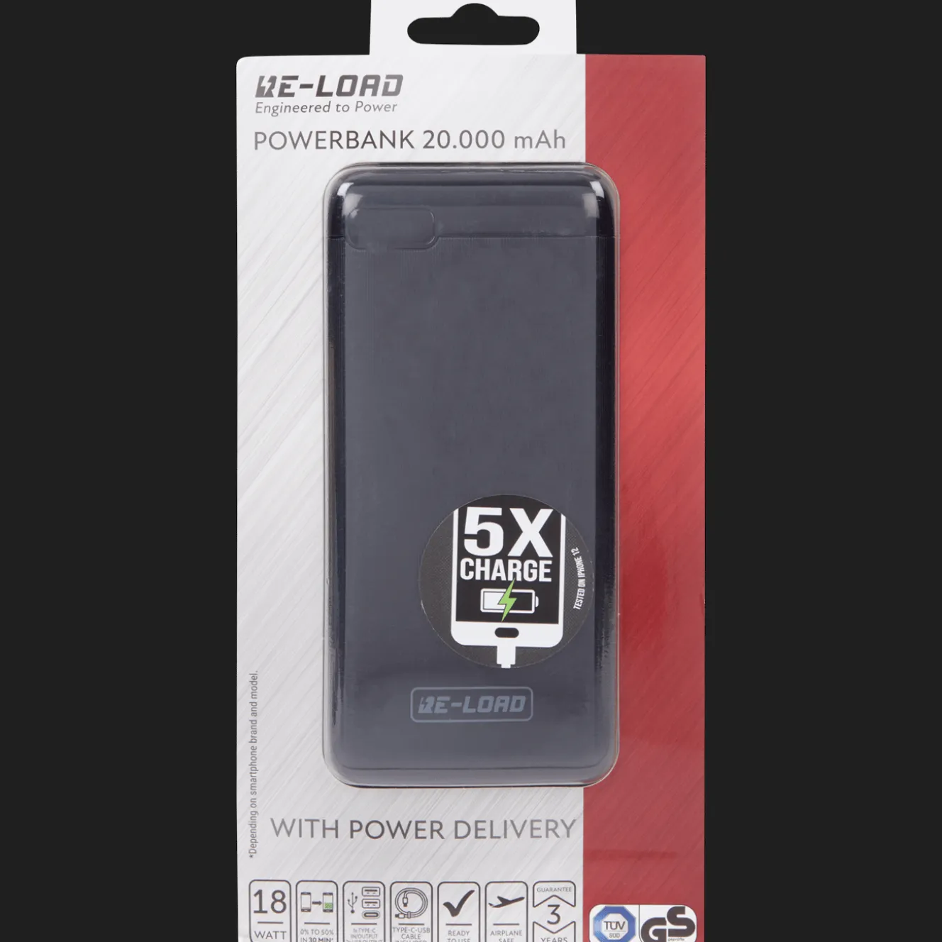 Powerbanks Et Chargeurs|Piles*Re-load Batterie externe à charge rapide