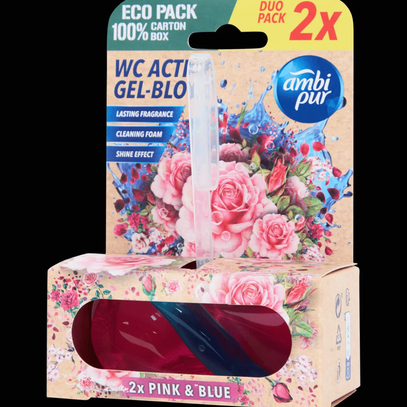 Produits D'Entretien*Ambi Pur Bloc WC Pink & Blue