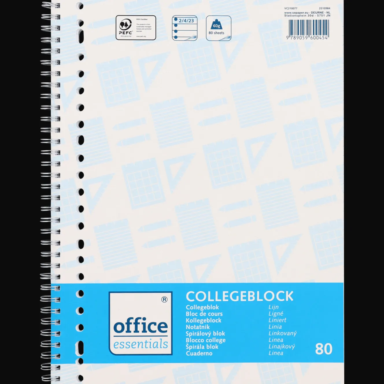 Papier Et Cahiers*Office Essentials Bloc-note ligné A4