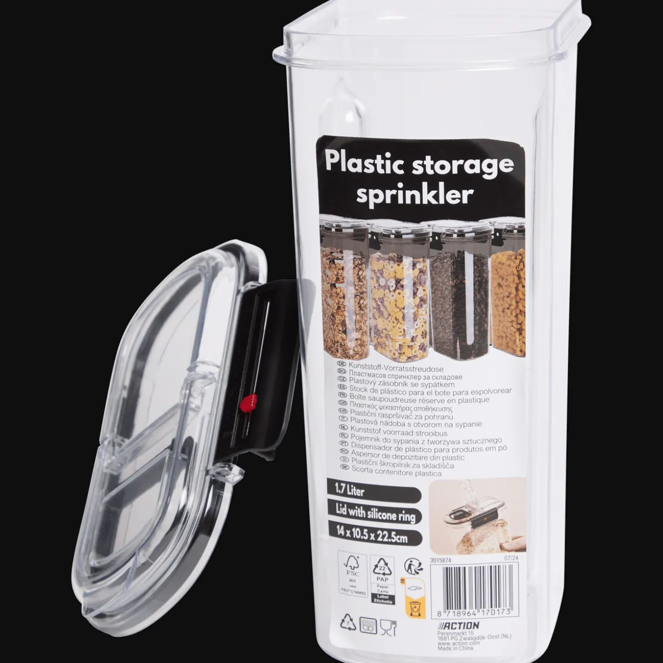 Ustensiles De Cuisine*Action Bocal de conservation saupoudreur