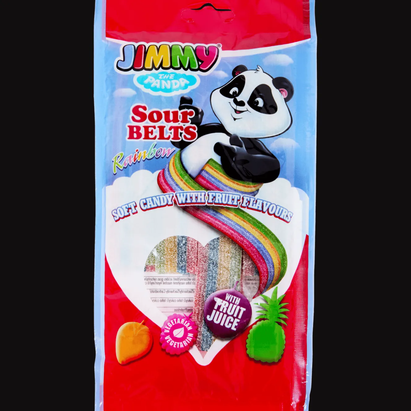 Friandises Et Bonbons*Jimmy Bonbons acidulés The Panda Arc-en-ciel