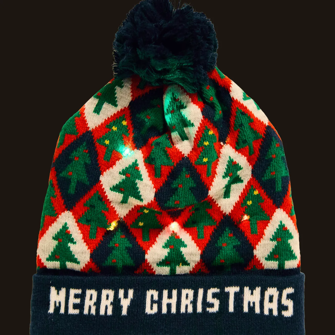 Accessoires*Action Bonnet de Noël lumineux