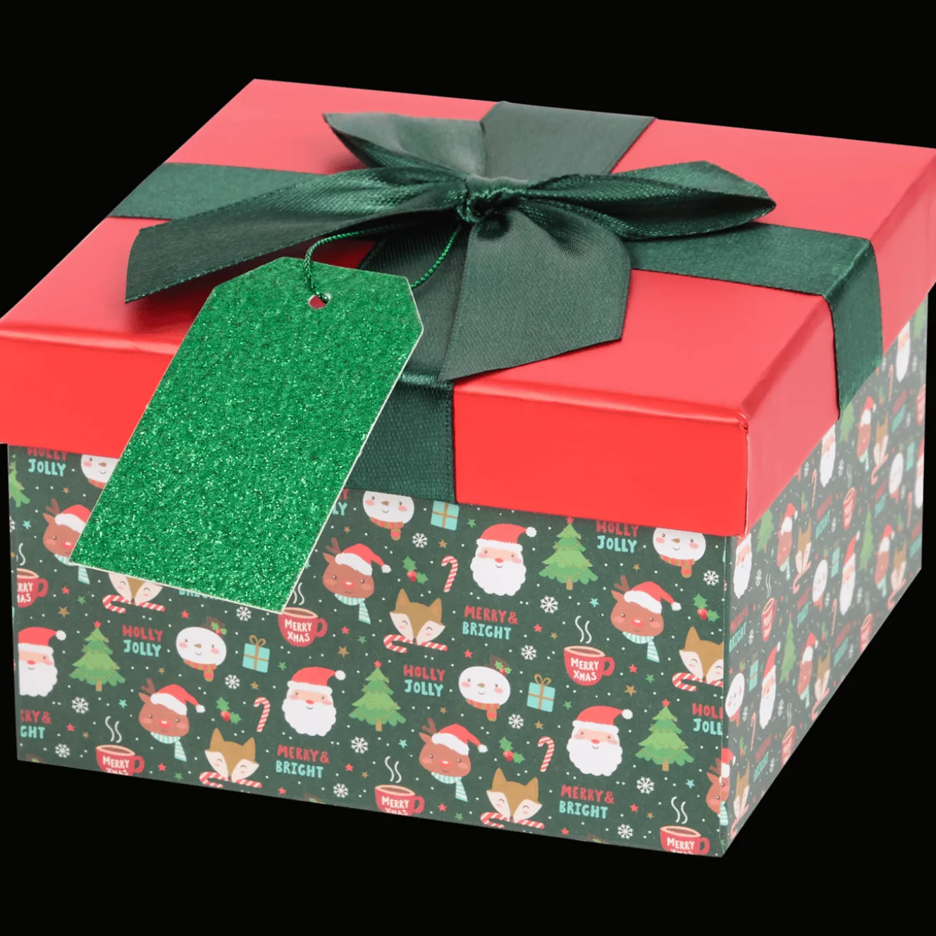 Emballer Et Empaqueter*Action Boîte cadeau de Noël