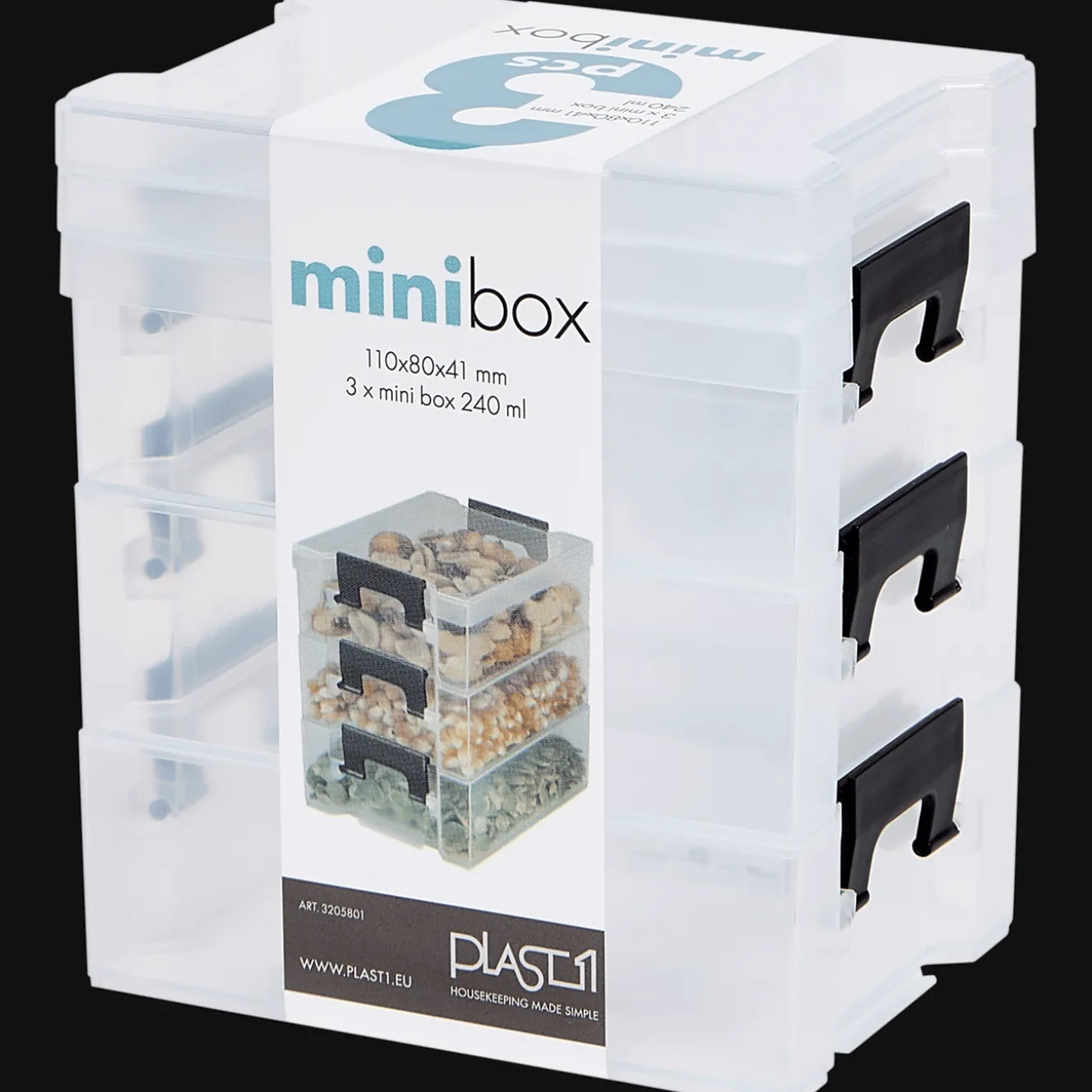 Accessoires Pour La Maison*Action Boîtes de rangement Plast1