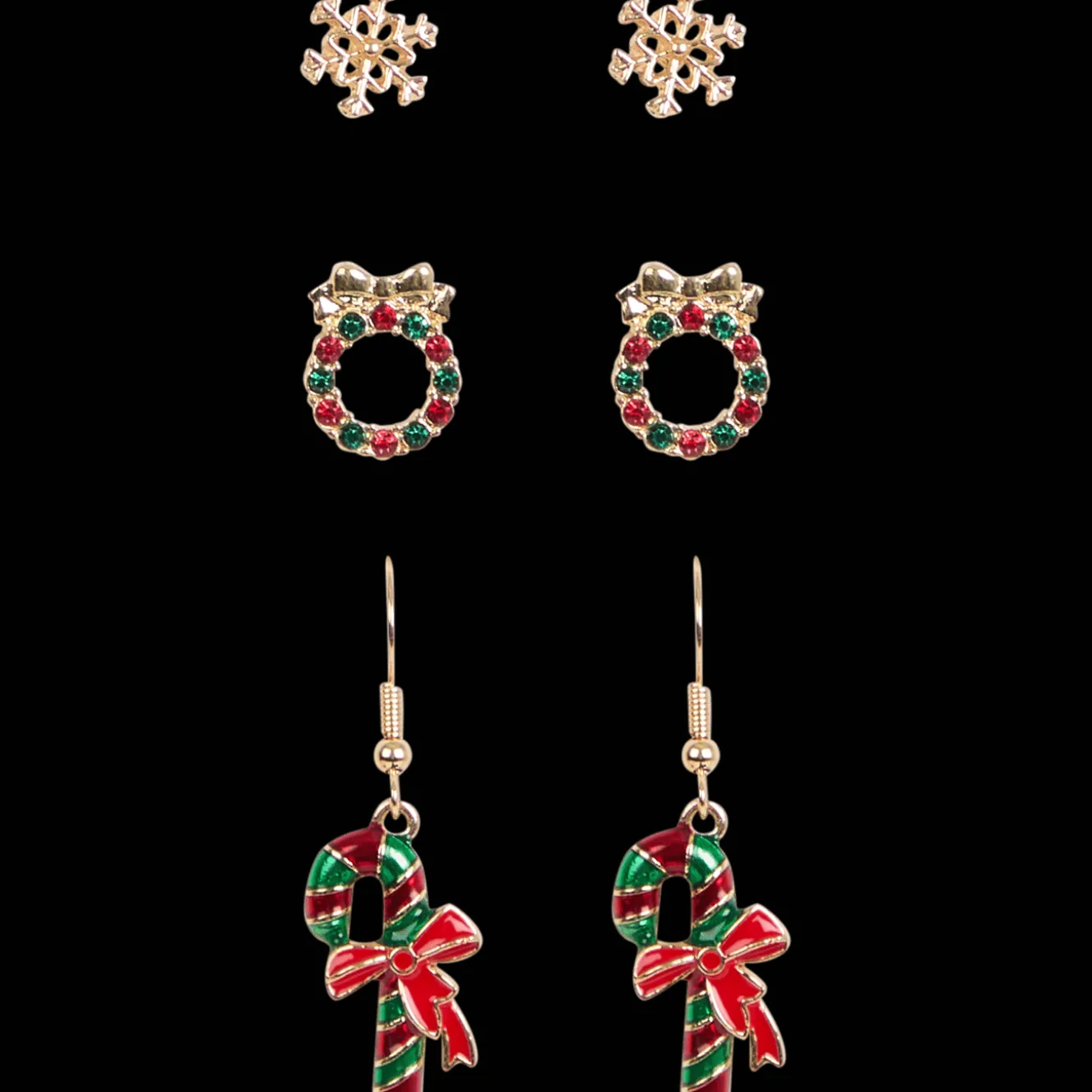 Montres Et Bijoux*Action Boucles d'oreille de Noël