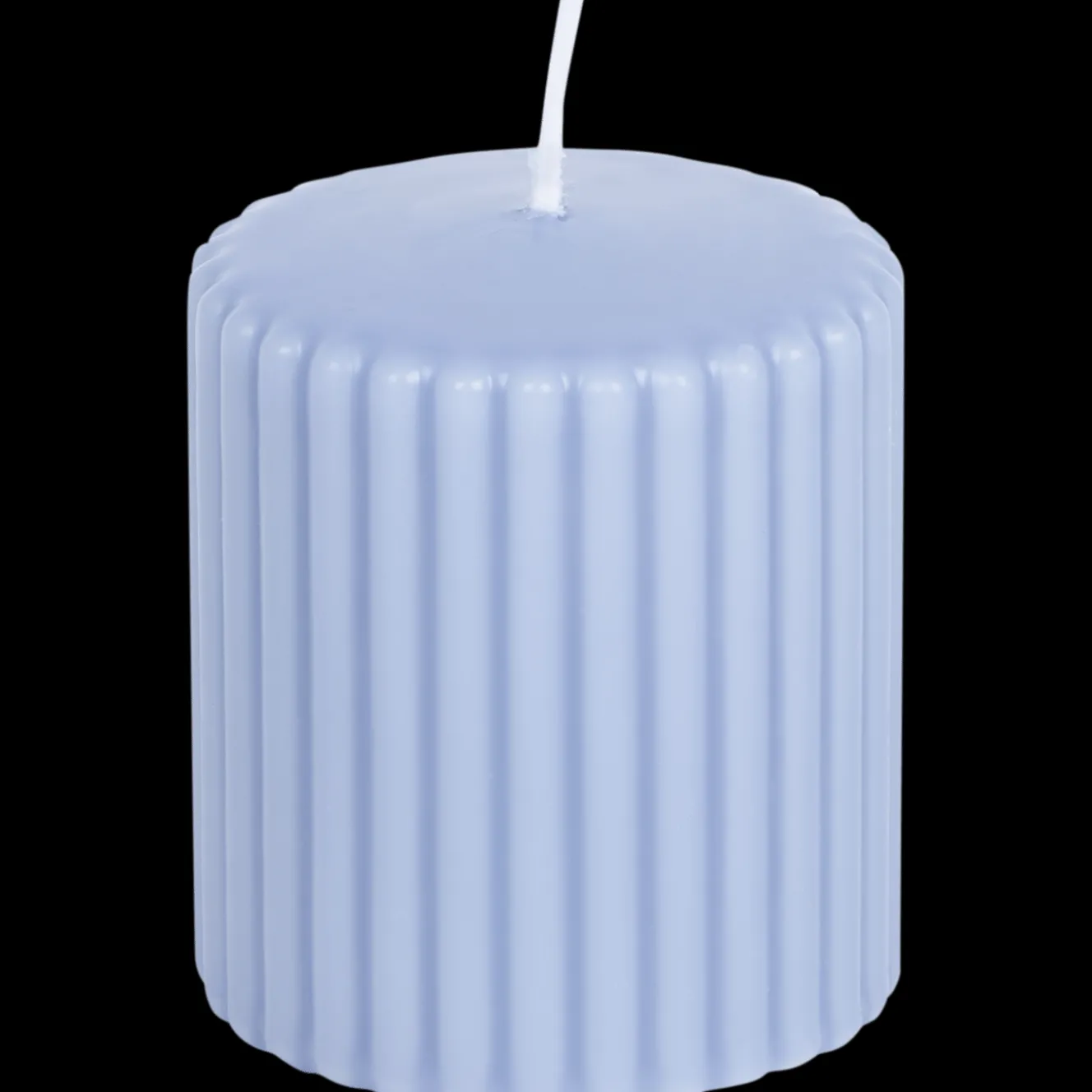 Bougies*Action Bougie cylindrique côtelée