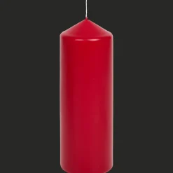 Bougies*Action Bougie cylindrique Rouge