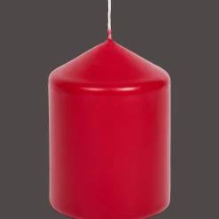 Bougies*Action Bougie cylindrique Rouge