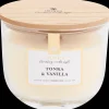 Bougies*Action Bougie parfumée avec une mèche en bois Treewick