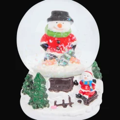 Décoration Saisonnière*Action Boule à neige de Noël Home Accents