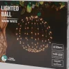 Décoration Saisonnière*Action Boule lumineuse Blanc chaud