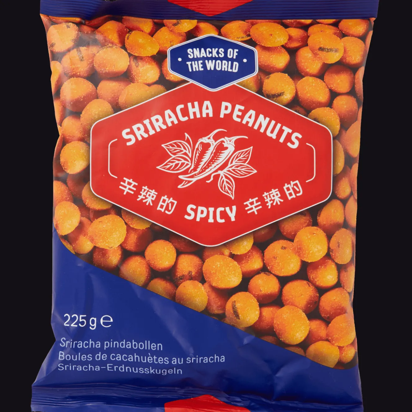 Noix Et Snacks*Action Boules de cacahuètes à la sauce piquante Snacks of the World