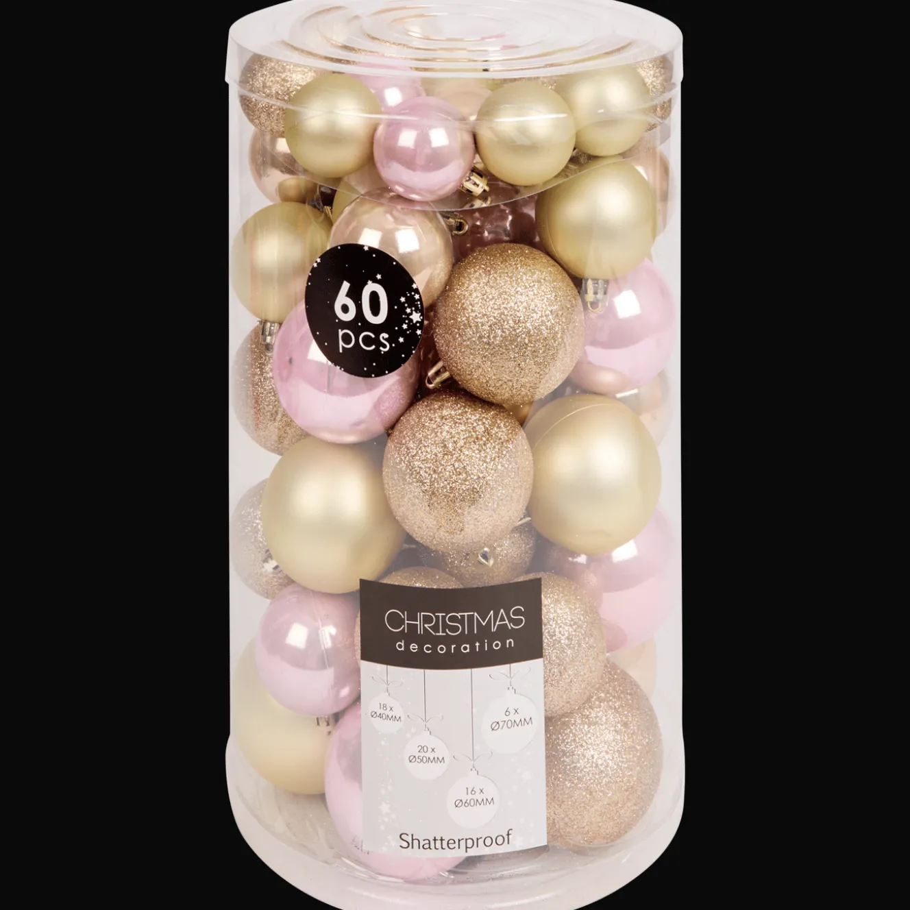 Décoration Saisonnière*Action Boules de Noël en plastique