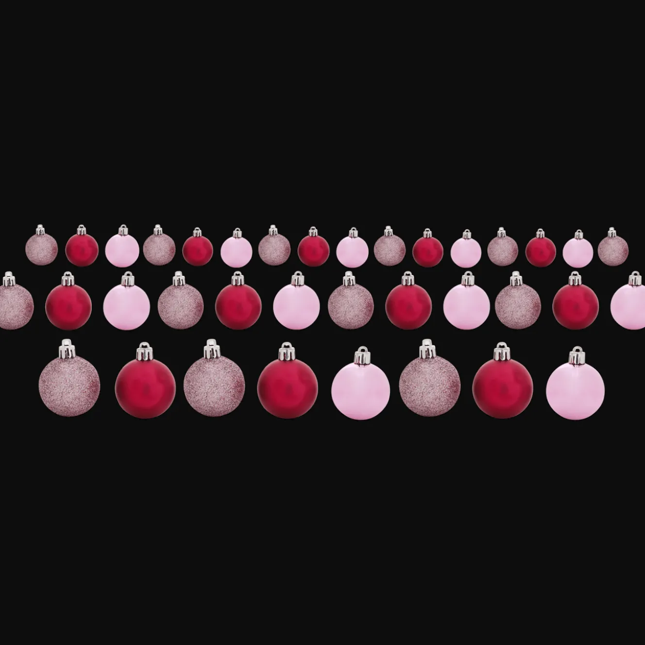 Décoration Saisonnière*Action Boules de Noël en plastique