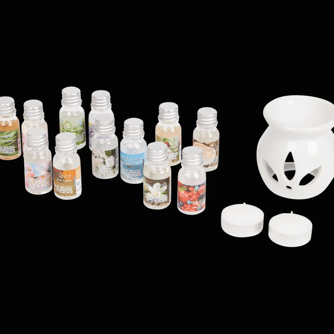 Accessoires Pour La Maison*Action Brûleur d'huile avec huiles parfumées