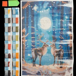 Bricolage*Action Broderie diamant de Noël Avec