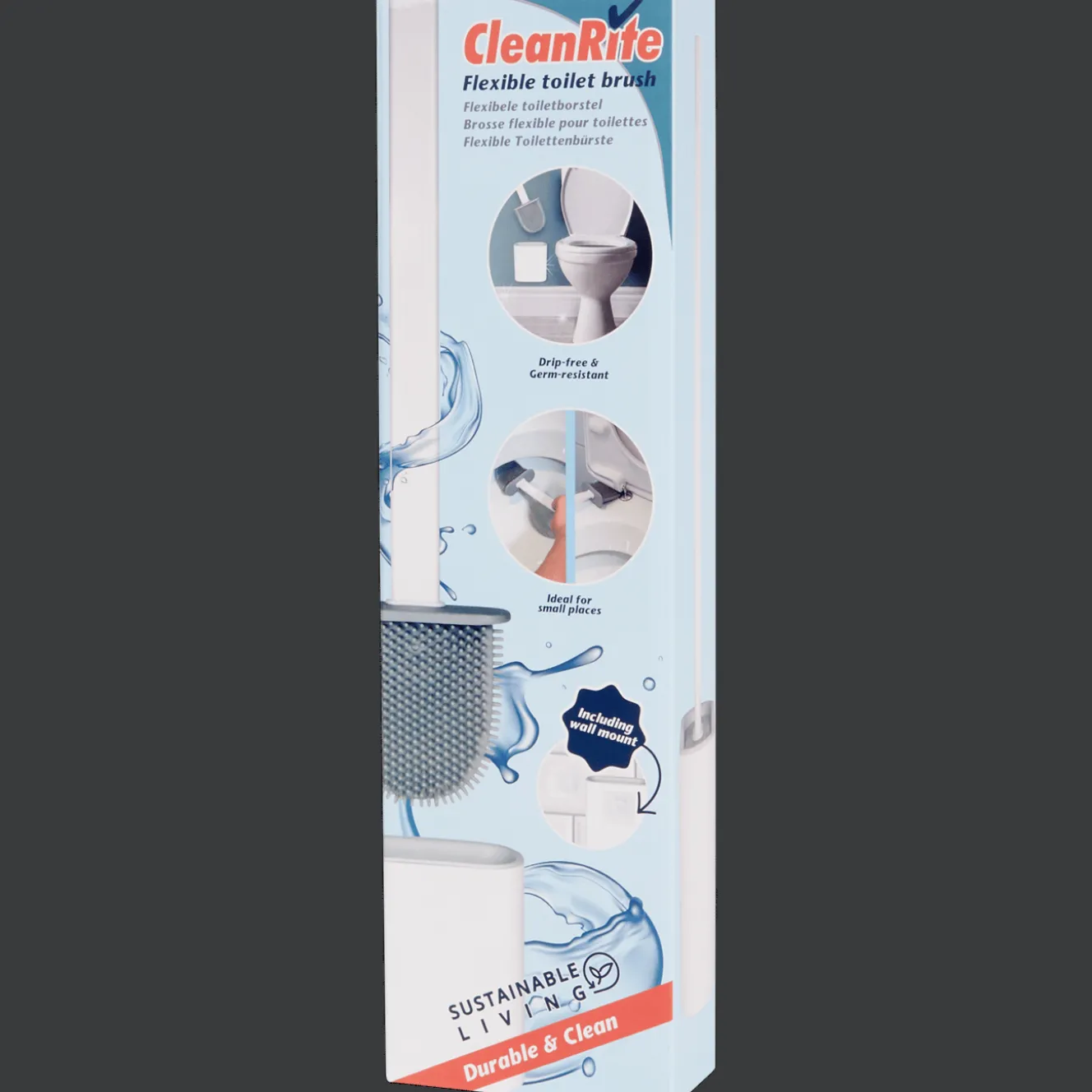 Papier Toilette Et Essuie-Tout*Action Brosse de toilette flexible CleanRite
