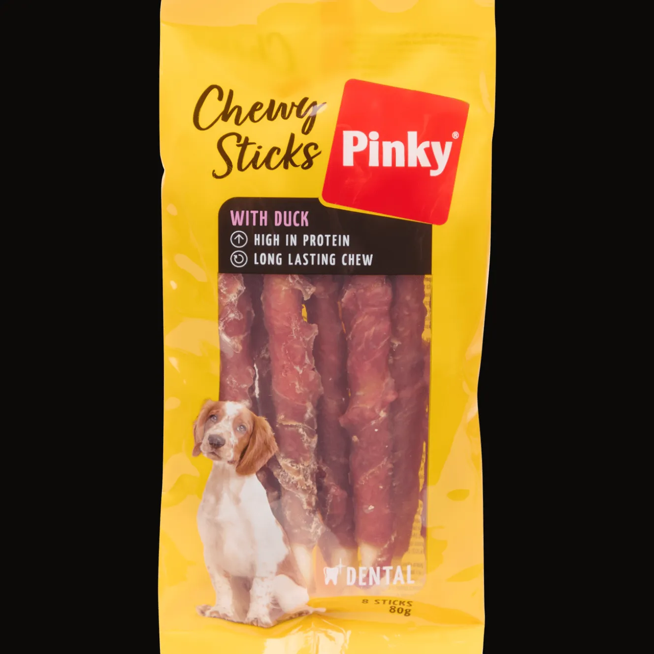 Chien|Alimentation*Action Bâtonnets à mâcher pour chien Pinky Chewy Sticks