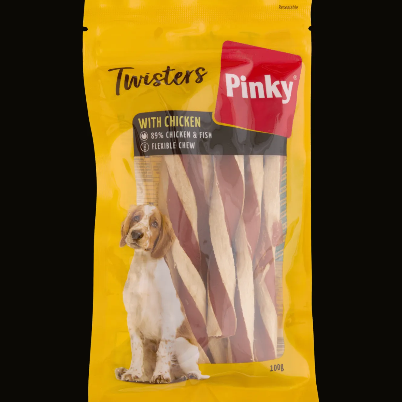 Alimentation*Action Bâtonnets à mâcher pour chien Pinky Twisters