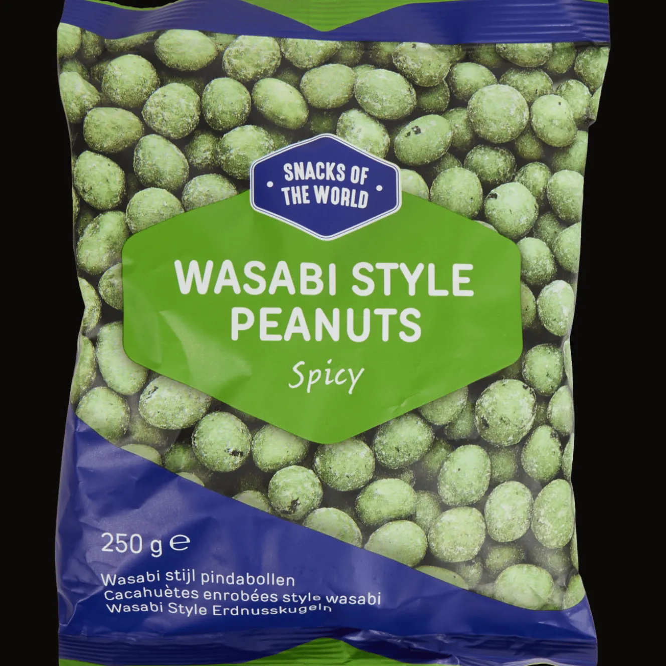 Noix Et Snacks*Action Cacahuètes au wasabi Snacks of the World