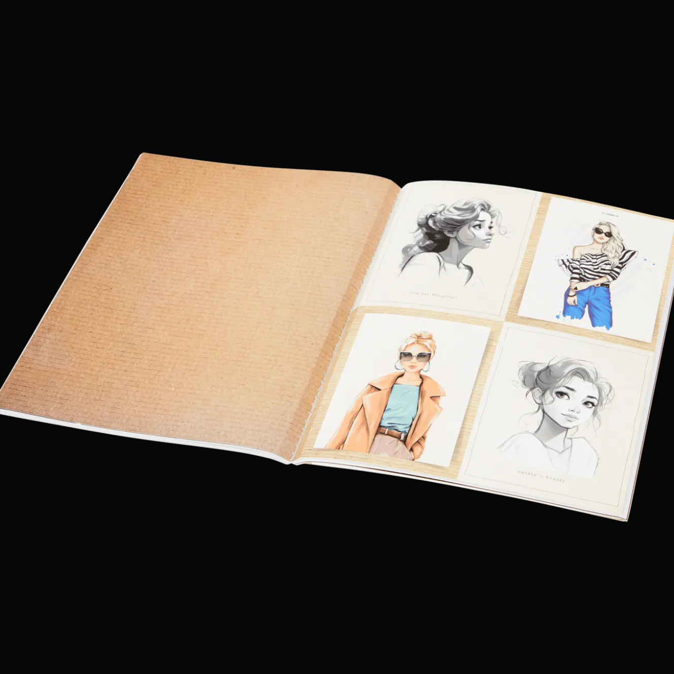 Peindre*Action Cahier de dessin Grafix Creative Drawing Collection