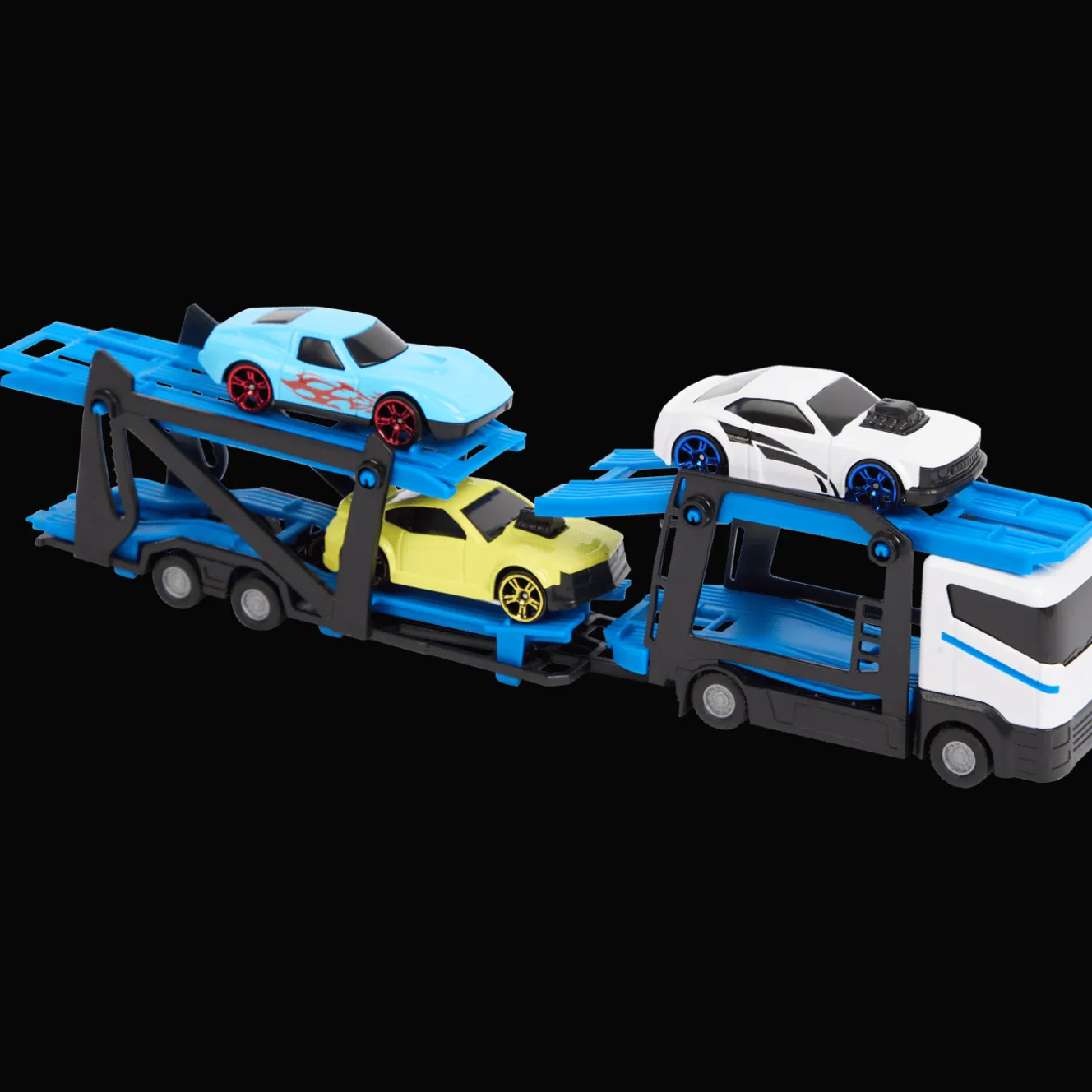 Véhicules Et Voitures*Action Camion avec remorque Teamsterz