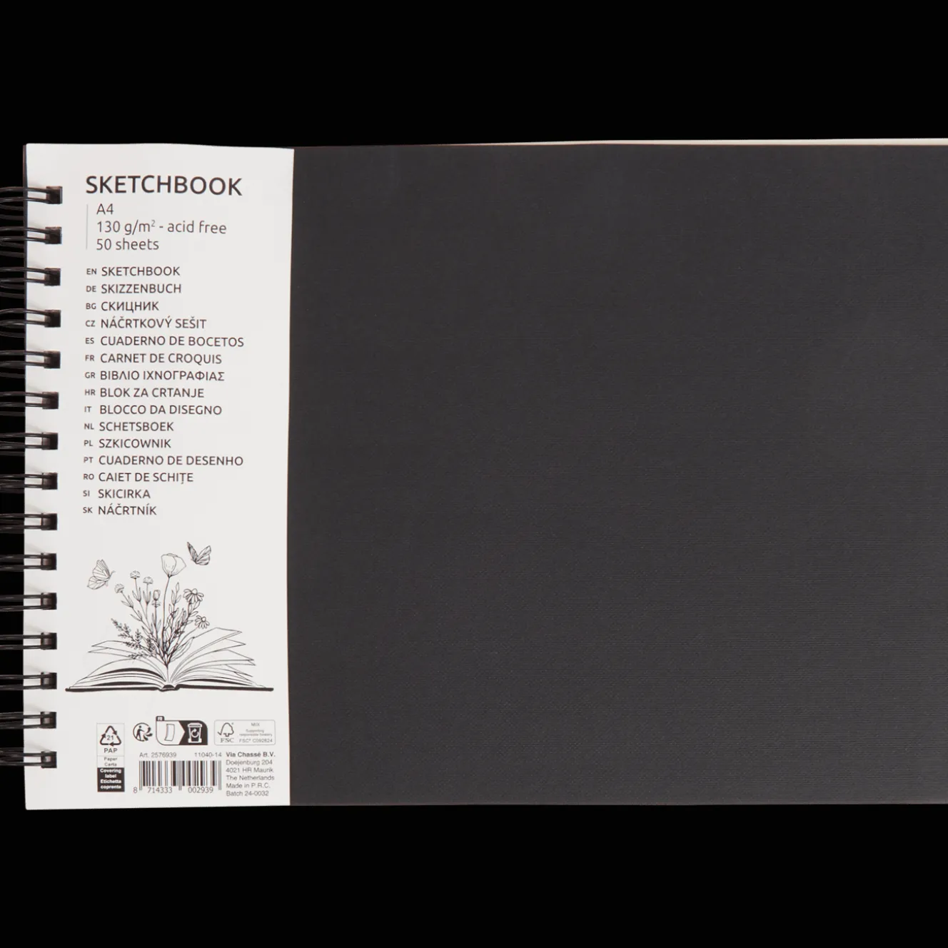 Peindre*Action Carnet à croquis A4