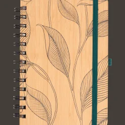 Papier Et Cahiers*Action Carnet de notes en bambou