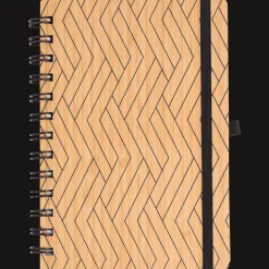 Papier Et Cahiers*Action Carnet de notes en bambou
